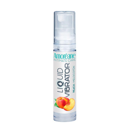 Vibrador Liquido Base Agua Melocoton 10 ml
