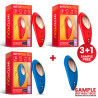 Pack 3 Muestra Vibrador de Braguitas con APP