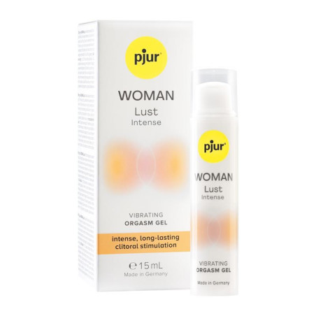 Gel Efecto Vibracion Base Agua Woman Lust Intense 15 ml