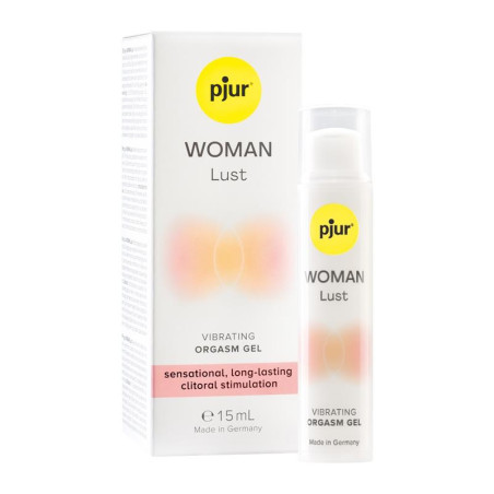 Gel Efecto Vibracion Base Agua Woman Lust 15 ml
