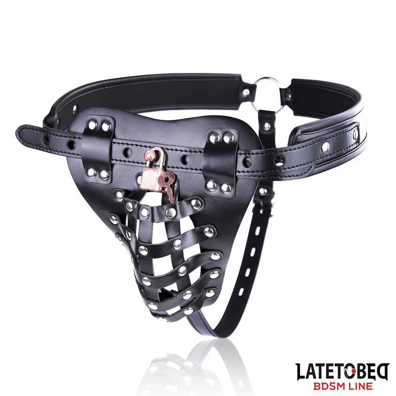 Cinturon de Castidad Masculino con Candado Ajustable
