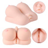 Jalome Masturbador 3 en 1 Vagina Boca y Pecho 32 kg