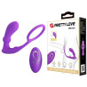 Warren Plug Anal y Anillo para el Pene con Vibracion y Pulsacion a Control Remoto