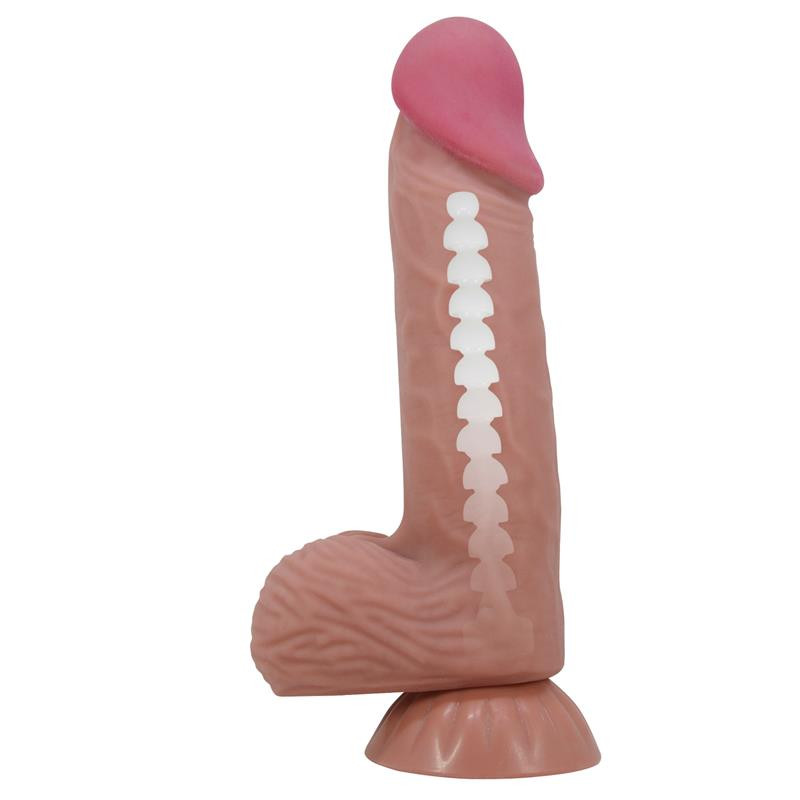 Dildo Realista Piel Deslizante Retractil 206 cm