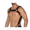 H4RNESS05 Arnes de Pecho Neon Negro Talla Unica