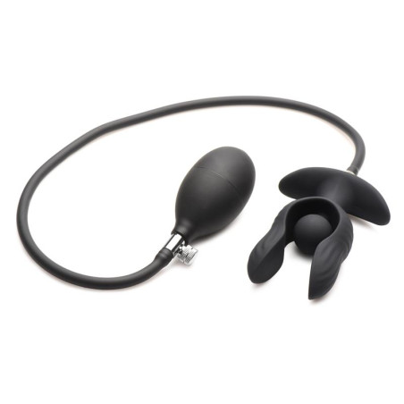 Dark Pearl Plug Anal con Inflado y Vibracion con Control Remoto
