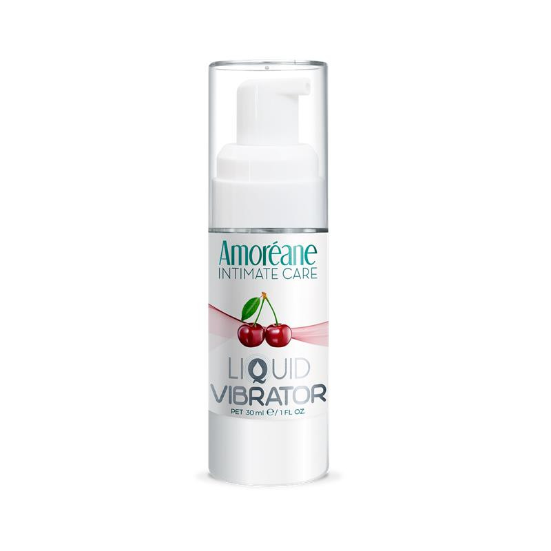 Vibrador Liquido Sabor Cereza 30 ml