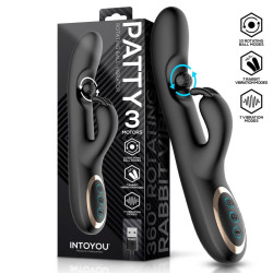 Patty Vibrador con Bola Rotadora 360º