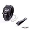 Collar Acolchado Grande con Correa