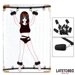 Ataduras para la Cama con 4 Enganches