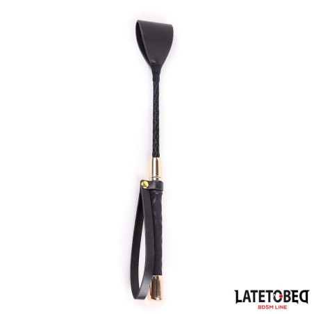 Fusta de Metal Dorado 30 cm