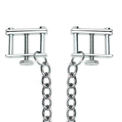 Pinzas para Pezones con Cadena Ajustable