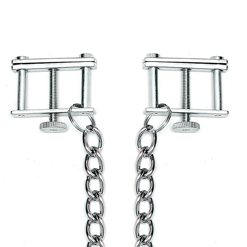 Pinzas para Pezones con Cadena Ajustable