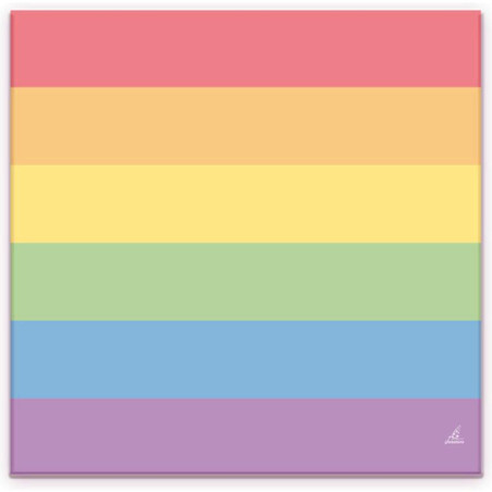 Set 20 Servilletas con Colores Bandera LGBT