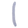 Dildo Doble Hi Rubber 128 Transparente