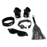 Set de Bondage 6 Piezas Negro