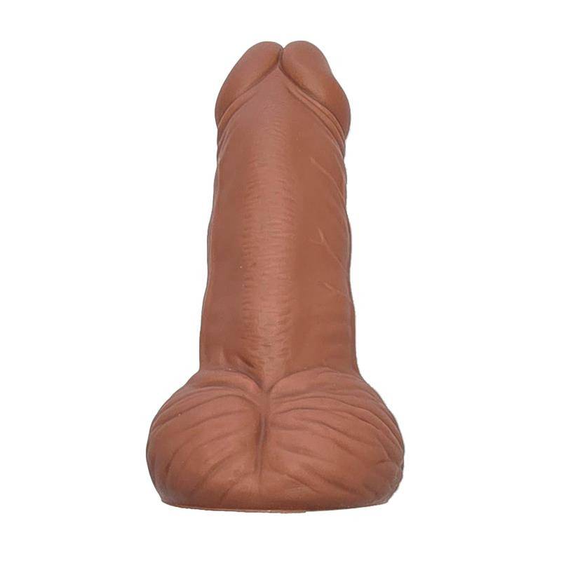 Pene con Testiculos Antiestres Mulato