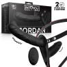Jordan Arnes Dildo Doble con Vibracion y Control Remoto