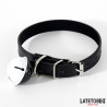 Collar con Cascabel Ajustable Negro