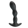 Yale Plug Anal con Vibracion Negro