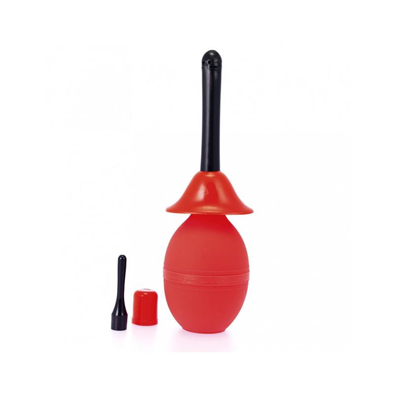 Ducha Anal Vaginal Color Rojo