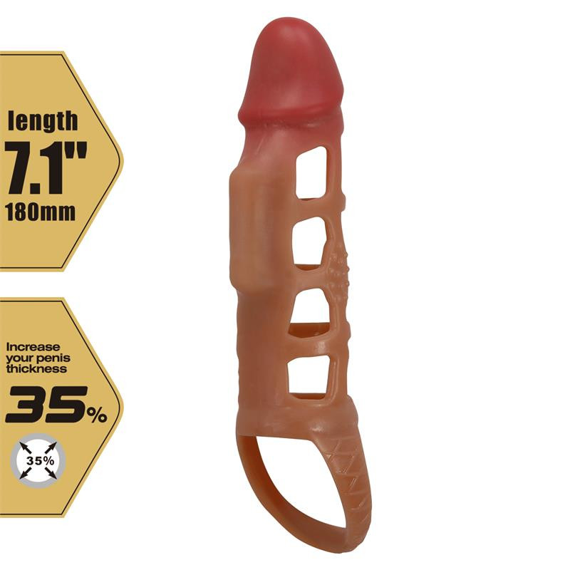 Preston Funda para el Pene con Vibracion