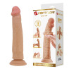 Sharife Dildo con Piel Deslizante Retractil 25 cm